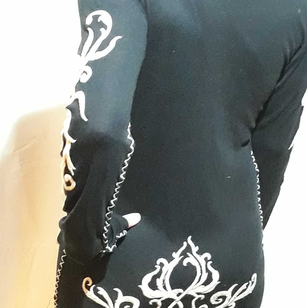 Knitted mini or long cover top by ENTI